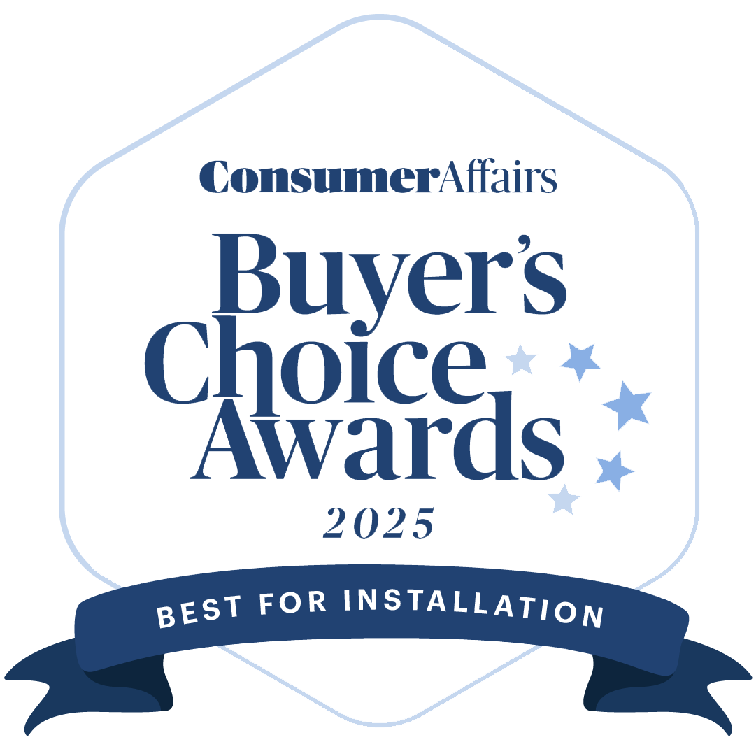 Consumer Affairs Buyer's Choice Awards 2025: Best for Installation