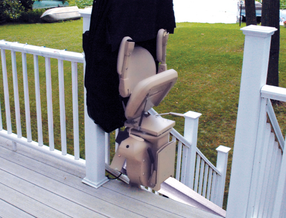 Outdoor Straight Stairlifts